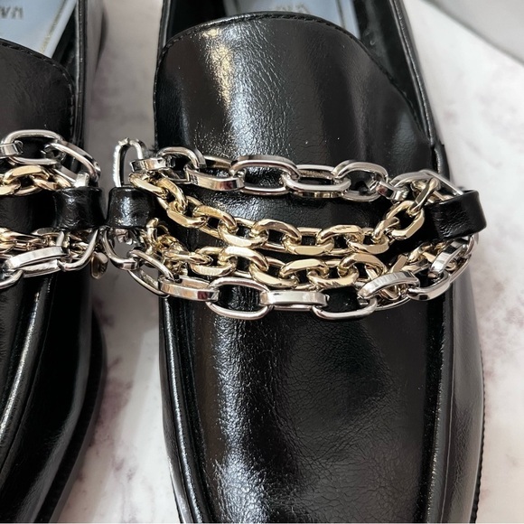 Black Chain Loafers - Picture 4 of 13